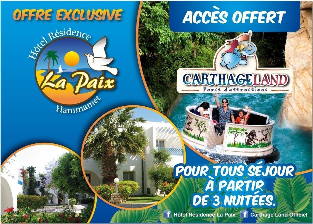 Hotel Residence La Paix Hammamet Exteriör bild